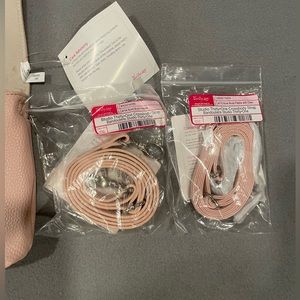 Thirty-One Rose Blush Pebble Strap (no purse)